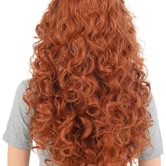 22” Long Curly Wavy Full Head Wig - Picture 5 of 6